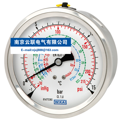 WIKA 112.28, 132.28 波登管壓力表，銅合金或不銹鋼材質(zhì)