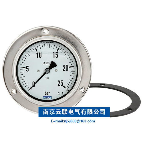 WIKA PG23CP 波登管壓力表，不銹鋼材質(zhì)