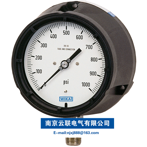 WIKA 232.34, 233.34 波登管壓力表，不銹鋼