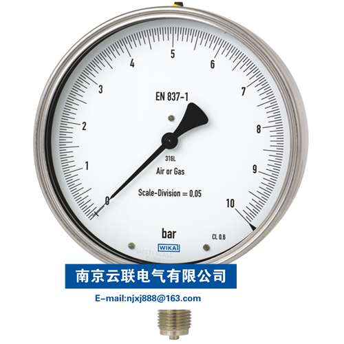 WIKA 332.50, 333.50 檢測儀表，不銹鋼材質(zhì)